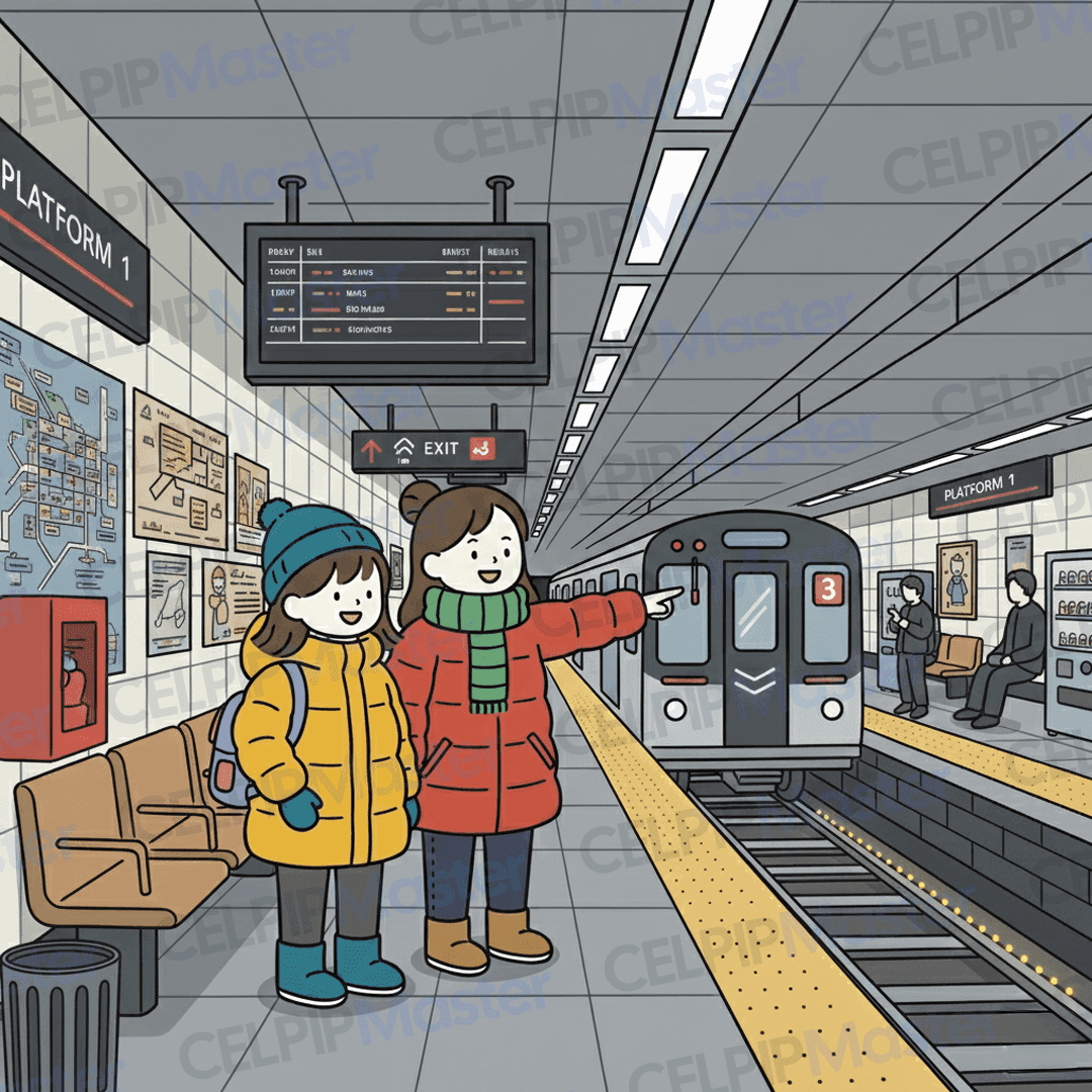 场景词汇- 地铁站