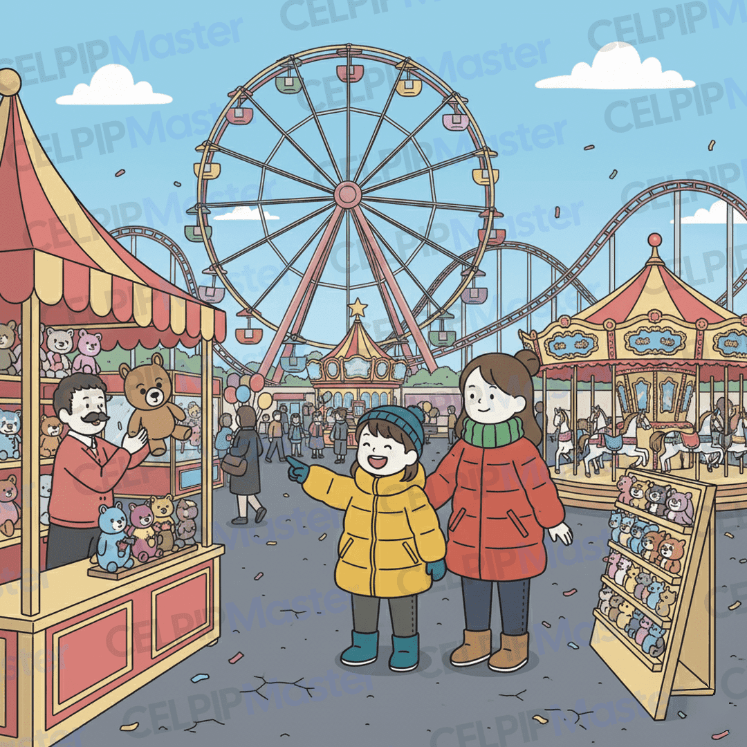 场景词汇- 游乐园