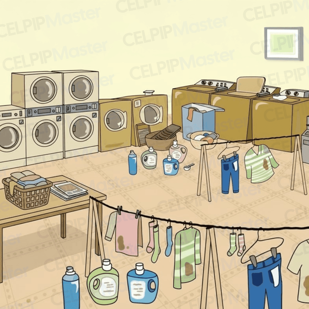 场景词汇 - 洗衣房