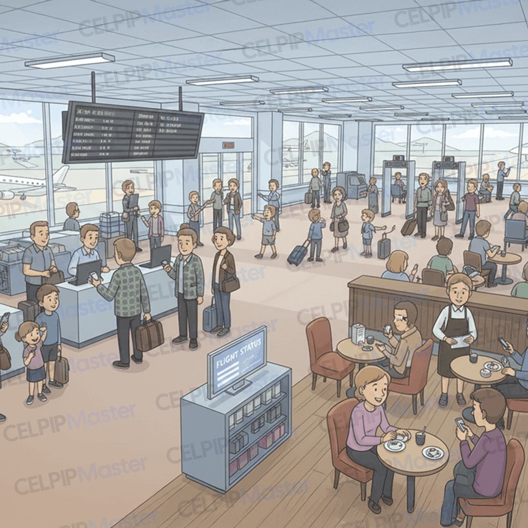 口语3&4 - 繁忙的机场航站楼