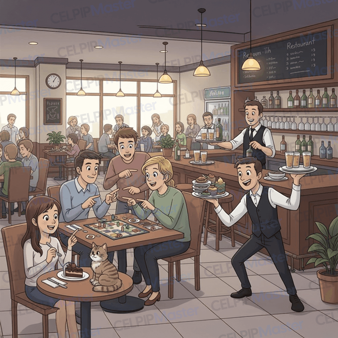 口语3&4 - 朋友们在咖啡馆玩桌游