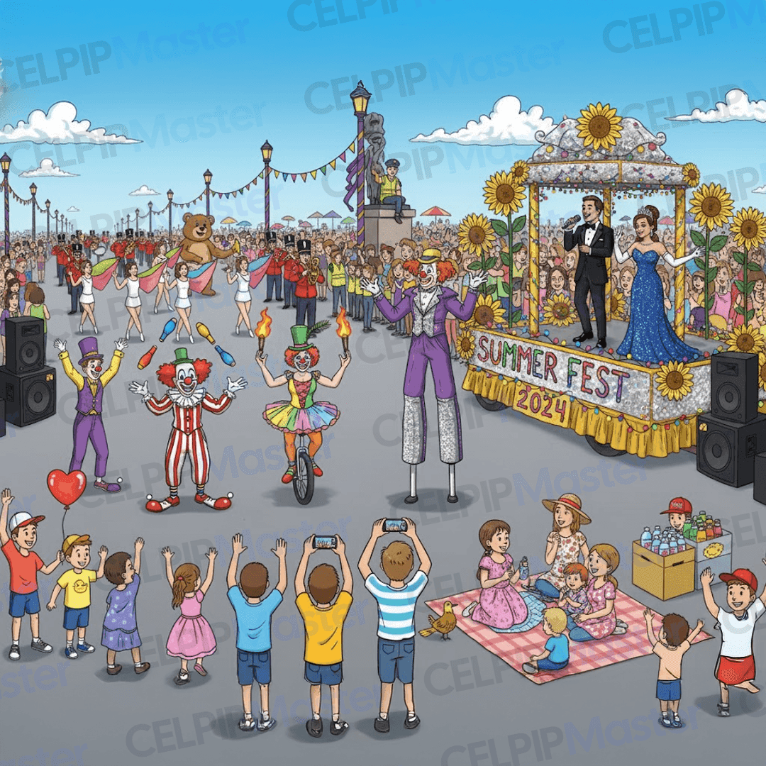 口语3&4 - 夏季节日游行