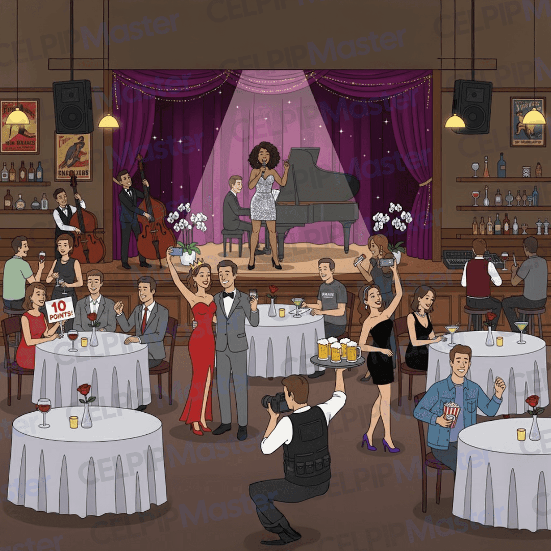 口语3&4 - 爵士俱乐部的现场表演