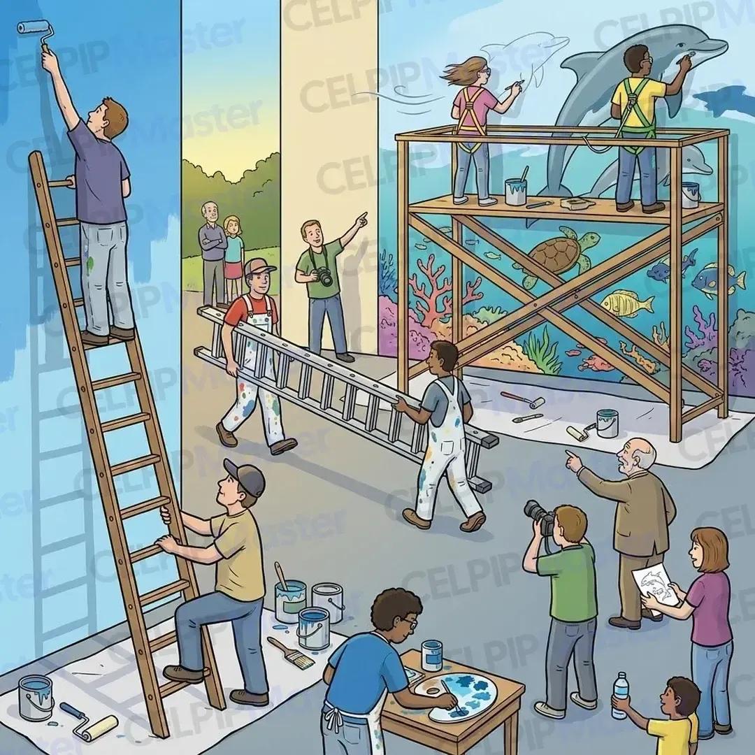 Task3&4 - 绘制壁画并拍照